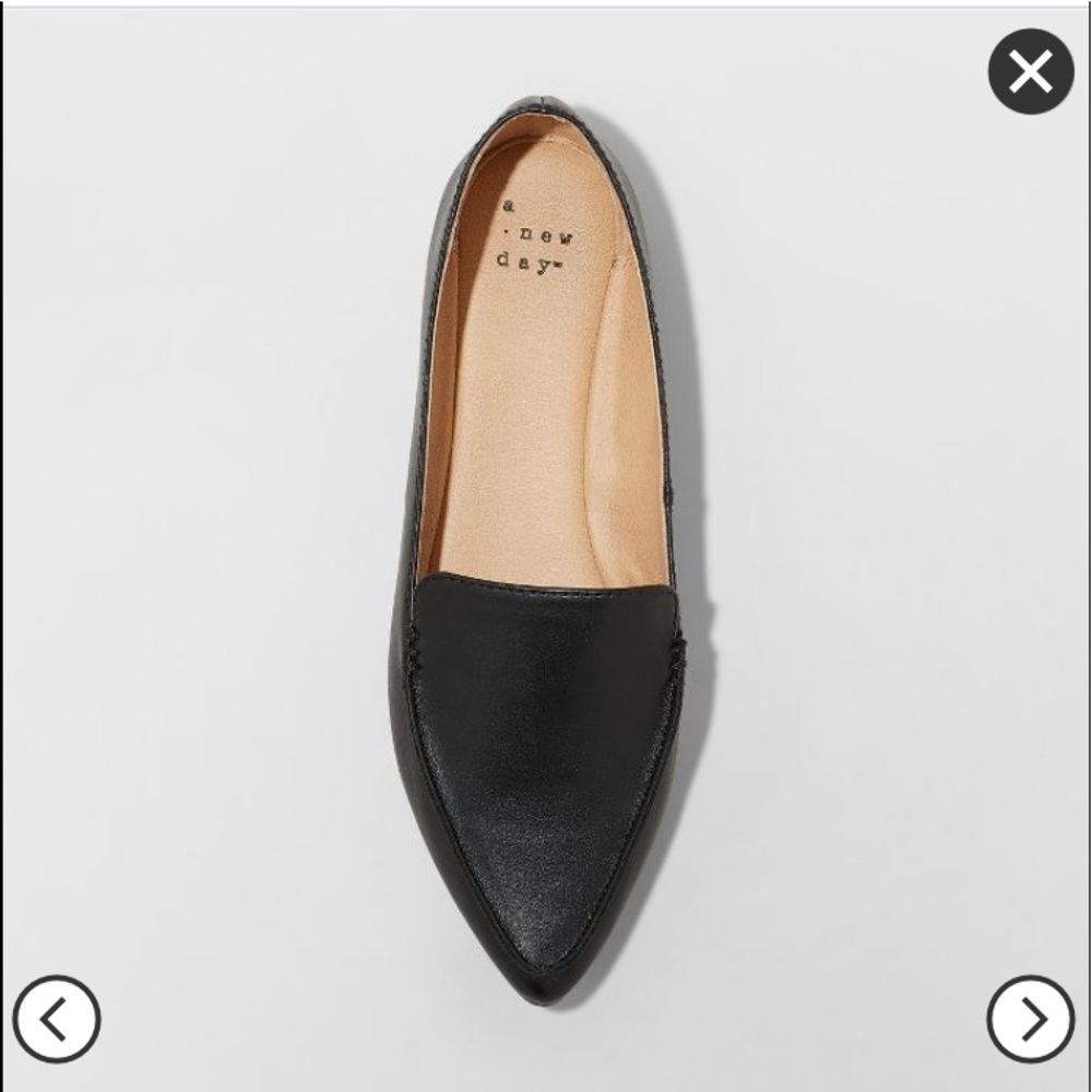 A New Day “Micah” Pointy-Toe Loafers Sz-7.5 - Picture 3 of 3
